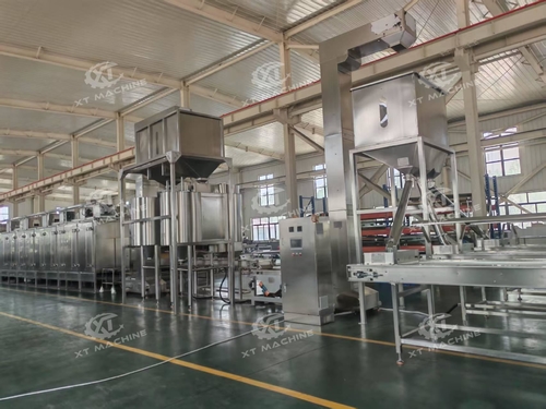 เครื่องแป้งและแป้งถั่วเหลือง 2000-3000kg/h ส่งไปอียิปต์