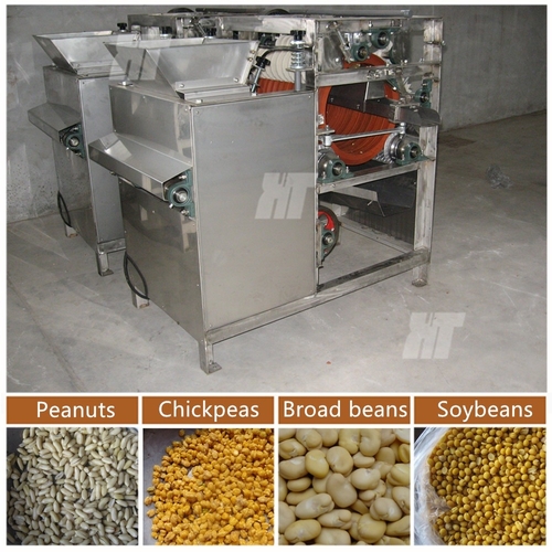 Latest company news about เครื่องปอกถั่วลิสง --- เครื่องปอกแบบแห้งและเครื่องปอกแบบเปียก