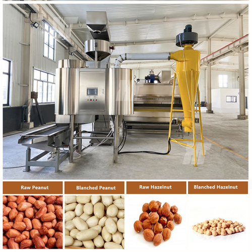 Latest company news about อัตราการเปลือกของ Peanut Air Blancher: 99% ไม่มีความเสียหาย ไม่มีชิ้นส่วนที่สวม