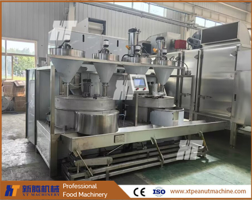 ราคาดี เครื่องทําถั่วถั่วเคลือบแบบควบคุมโดย PLC เครื่องเคลือบถั่วถั่วแบบ WNCG-90 ออนไลน์