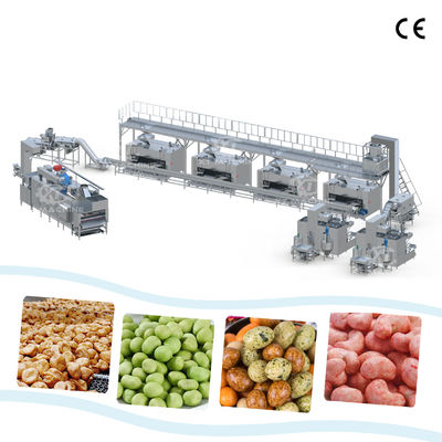 ราคาดี Automatic Peanut Coating Machine with 304 Food Grade Material 500-1000kg/h Capacity and 220/380v Voltage ออนไลน์