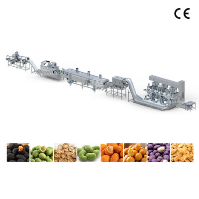 ราคาดี Automatic Peanut Coating Machine with 500-1000kg/h Capacity and Intelligent Temperature Control for Uniform Coating ออนไลน์
