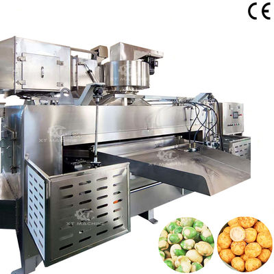 ราคาดี Swing Coated Peanuts Nut Oven 304 Stainless Steel Flat Tray Design for Flavored Powdered Peanuts ออนไลน์