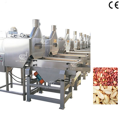 ราคาดี Stainless Steel 304 Peanut Slitting and Blanching Machine for Blanched Peanut Output in Food Application ออนไลน์