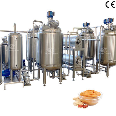 ราคาดี Peanut Butter Blending Tank High Quality Heating and Insulation Mixing Tank Industrial Emulsifying Mixing tank ออนไลน์