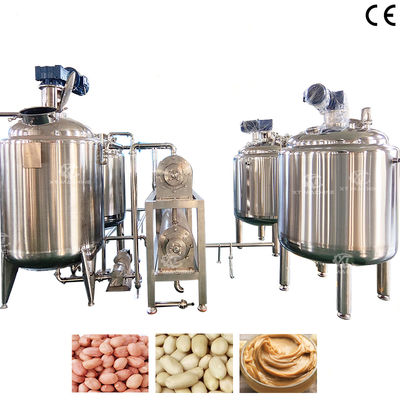 ราคาดี Industrial Emulsifying Mixing tank Peanut Butter Blending/De-gassing Tank ออนไลน์
