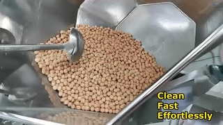 สายการผลิตการเคลือบและการอบถั่ว