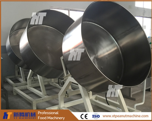 ราคาดี เครื่องเคลือบถั่วลิสงวัสดุอาหาร Iso 400kg / H Candy Panning Equipment ออนไลน์