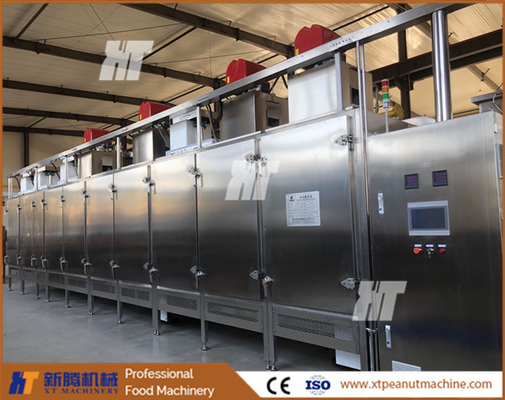 เครื่องคั่วถั่วอัตโนมัติ Continuous Nuts Roaster