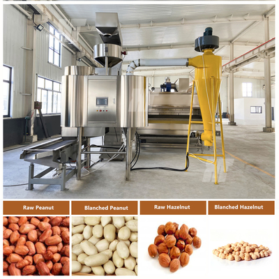 ราคาดี 500 กิโลกรัม ไฟฟ้อนไฟฟ้า Peanut Blancher พัฒนา ออนไลน์
