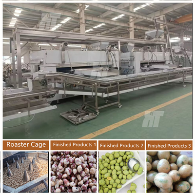 ราคาดี 50kg Rock Baking Nuts Roaster Machine เครื่องคั่วเฮเซลนัทอัลมอนด์ Peanut Swing ออนไลน์