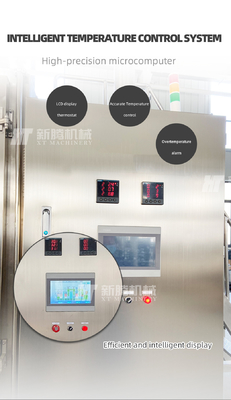ราคาดี PLC ควบคุมถั่วต่อเนื่องเตาอบอบเครื่องคั่วถั่วลิสงเตาอบถั่ว ออนไลน์