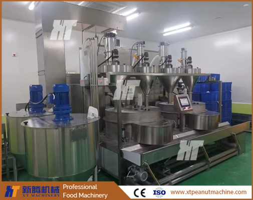 ราคาดี เครื่องควบคุม PLC เครื่องเคลือบถั่วถั่วอัตโนมัติ เครื่องเคลือบถั่วถั่ว ออนไลน์