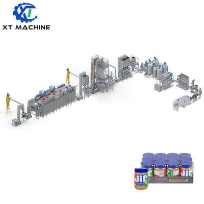 1000-1200kg/h เครื่องบดเนยถั่วเหลือง เครื่องผลิตถั่วเหลือง