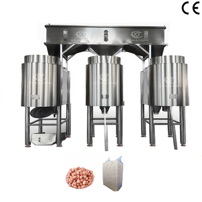 เครื่องทําสีอากาศถั่วเหลืองที่ควบคุมโดย PLC เครื่องผลิตการแปรรูปถั่วเหลือง