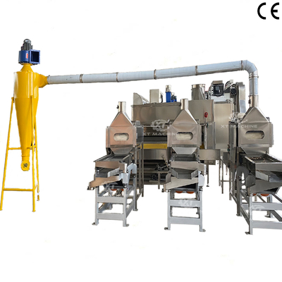 ราคาดี 1000kg/h Peanut Blanching Machine SUS304 Industrial Grade ออนไลน์