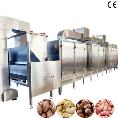 ราคาดี 304 Food Grade Nut Roasting Machine Peanut Roasting Machine Suitable for Factory Use ออนไลน์