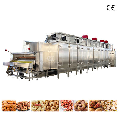 ราคาดี 1000kg/h PLC Control SS304 เครื่องแปรงถั่ว โฟนแป้งพาณิชย์ เหมาะสําหรับโรงงานแปรรูปอาหาร ออนไลน์