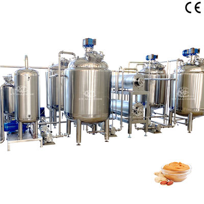 ราคาดี Peanut Butter Blending Tank High Quality Heating and Insulation Mixing Tank Industrial Emulsifying Mixing tank ออนไลน์