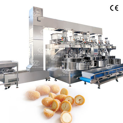 ราคาดี High Efficiency Automatic Coated Peanut Making Machine Cashew Coating Machine with SUS304 สแตนเลสสแตนเลส ออนไลน์
