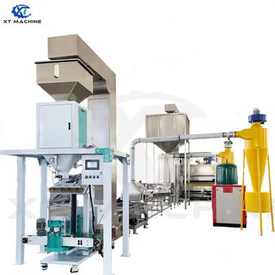 โรงงานผลิตถั่วลิสงลวกควบคุมด้วย PLC ที่มีประสิทธิภาพสูงและประหยัดพลังงาน