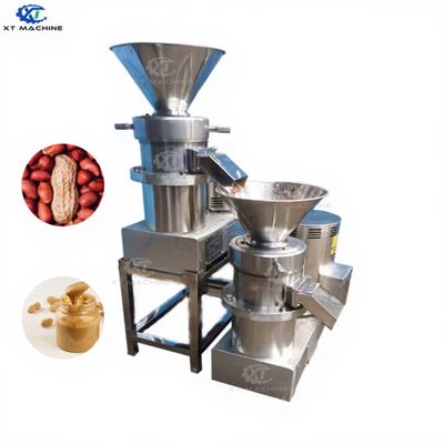 ราคาดี 130-150kg/h ความจุ SUS304 เครื่องบดเนยถั่วเหลือง/ยางพิสตัก สําหรับ 150-160 Mesh Almond Paste Grinder ออนไลน์