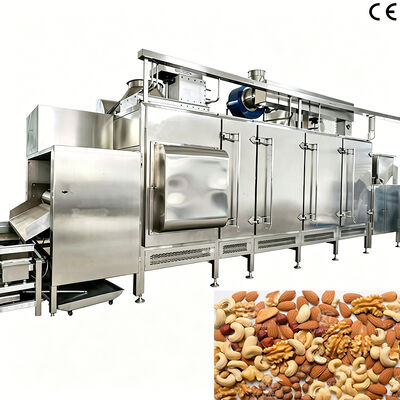 ราคาดี เครื่องแปรงมะเขือเทศต่อเนื่อง 300-500kg/h เครื่องแปรงมะเขือเทศด้วย PLC และโครงสร้างจากสแตนเลส 304 สําหรับโรงงานแปรงมะเขือเทศ ออนไลน์