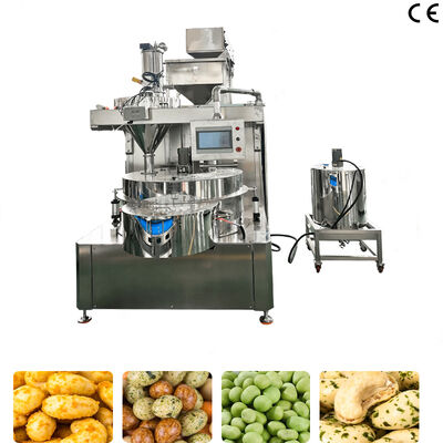 ราคาดี Máquina recubridora automática de alta eficiencia para anacardos, cacuhuetes piel de pescado y cacuhuetes recubiertos de maíz dulce อุปกรณ์การบดอัตโนมัติที่มีประสิทธิภาพสูงสําหรับพวงมาลัย, พวงมาลัยผิวปลา และพวงมาลัยบดพวงมาลัย ออนไลน์